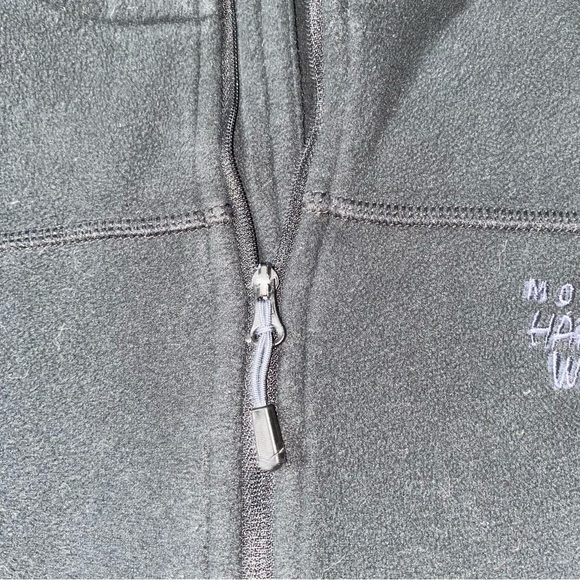 Mountain hardware fleece black quarter zip sweatshirt - Picture 6 of 8